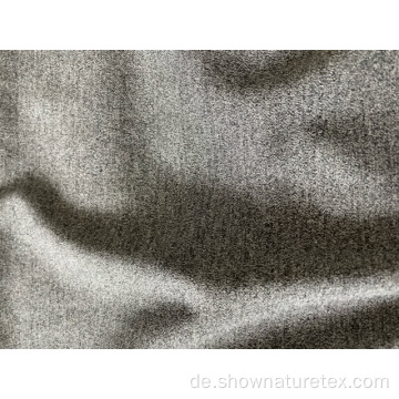 Baumwolltoper grauer Verriegelungsslub am Rückseite Stoff gefärbt